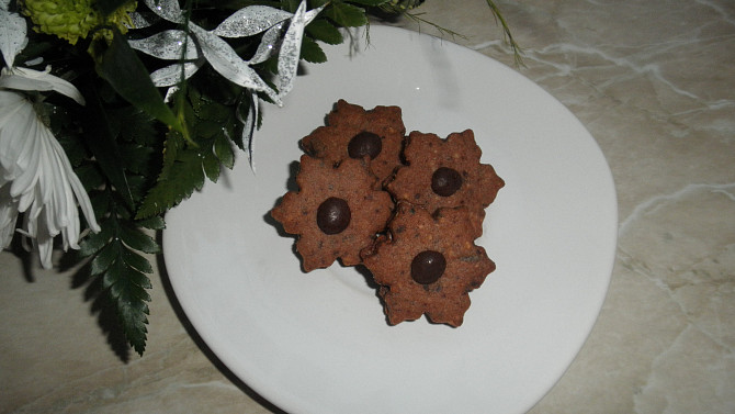 Vánoční hvězdičky s čokoládou, Hvězdičky s čokoládou