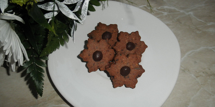 Vánoční hvězdičky s čokoládou (Hvězdičky s čokoládou)