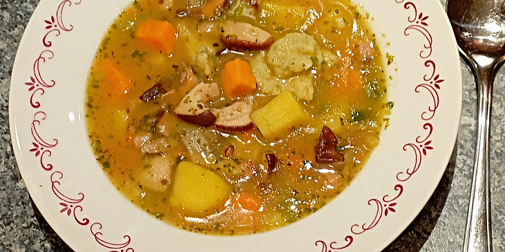 Bramboračka dvou barev