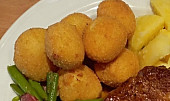 Bramborové krokety z bramborové kaše