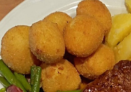 Bramborové krokety z bramborové kaše