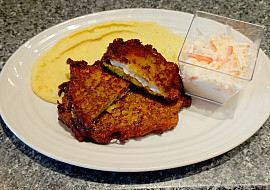 Kuřecí řízek v bramborovém těstíčku