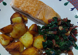 Losos v máslové marinádě