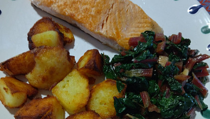 Losos v máslové marinádě