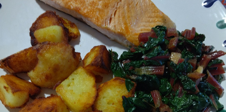 Losos v máslové marinádě