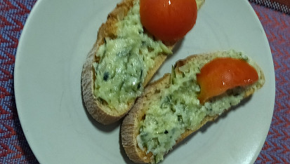 Pomazánka z cukety a parmazánu