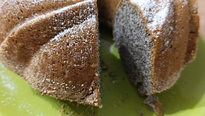 Sváteční maková bábovka