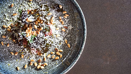 Tatarský biftek s lojovými škvarky podle Honzy Punčocháře