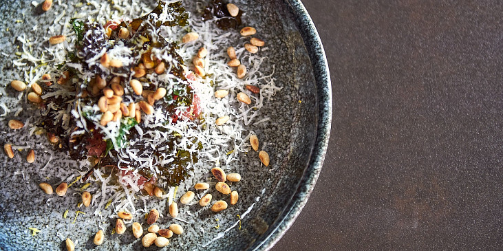 Tatarský biftek s lojovými škvarky podle Honzy Punčocháře