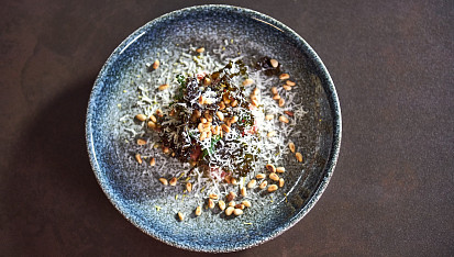 Tatarský biftek s lojovými škvarky podle Honzy Punčocháře