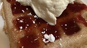 Celozrnné wafle