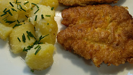 Česnekový sumeček smažený na másle