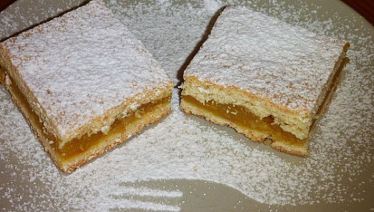 Cukrářské jablečné řezy