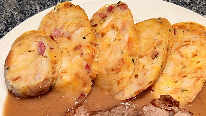 Knedlíky se slaninou