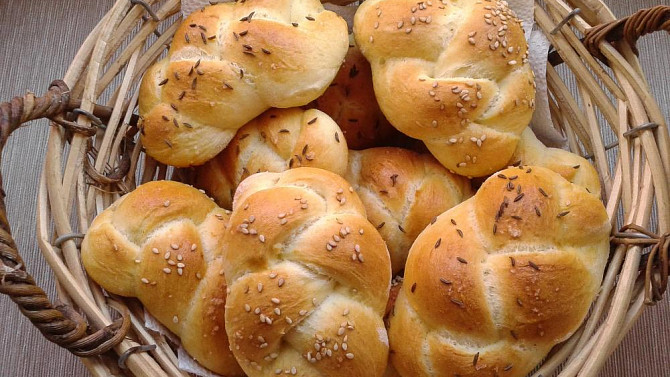 Křupavé domácí housky