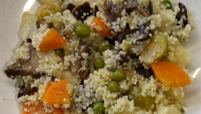 Kuskus se zeleninou a hlívou ústřičnou