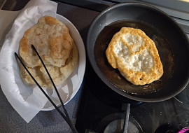 Kynuté bramborové langoše