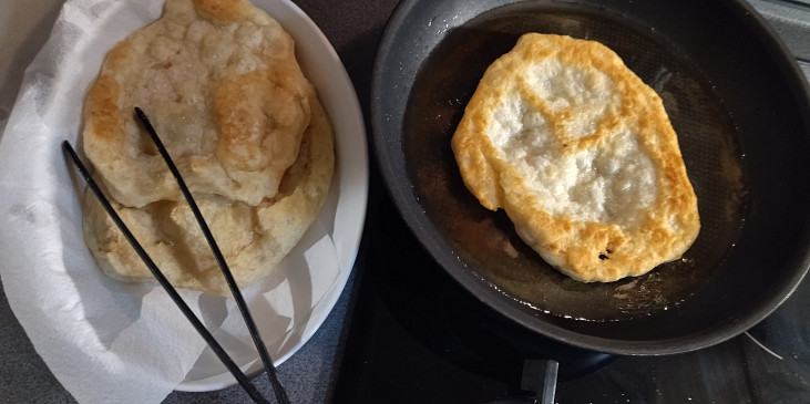 Kynuté bramborové langoše