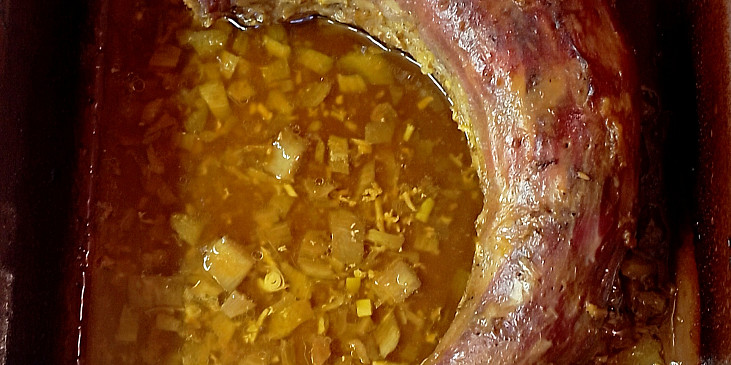 Pečený krůtí krk