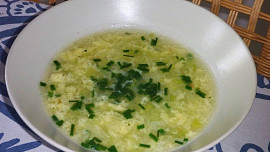 Porková polévka s krupičkou