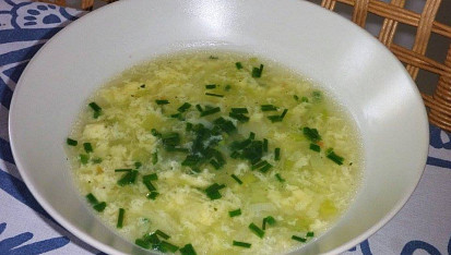 Porková polévka s krupičkou