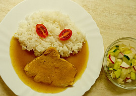 Přírodní vepřový řízek