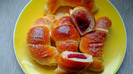 Rohlíčky s marmeládou