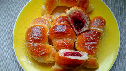 Rohlíčky s marmeládou