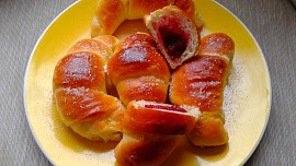 Rohlíčky s marmeládou