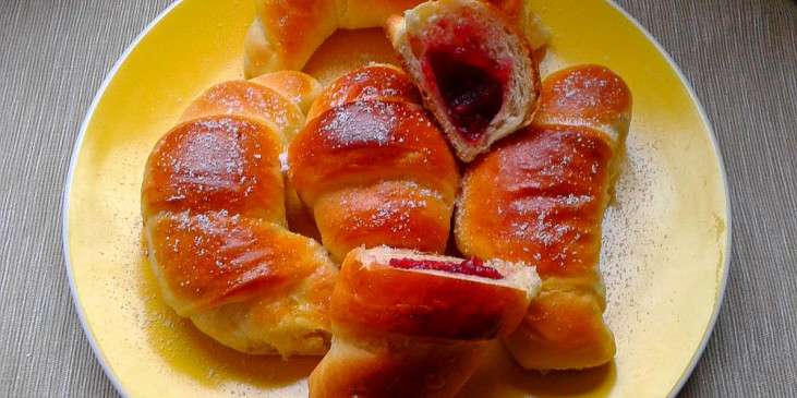 Rohlíčky s marmeládou