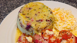 Šťouchačky s česnekem a slaninou