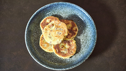 Bramborové placky se škvarky podle Honzy Punčocháře