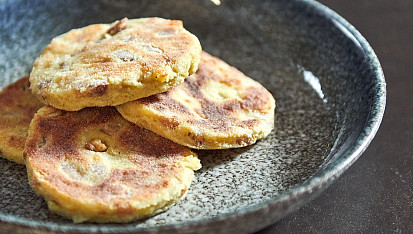 Bramborové placky se škvarky podle Honzy Punčocháře