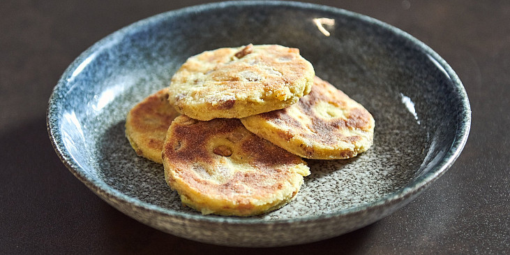 Bramborové placky se škvarky podle Honzy Punčocháře