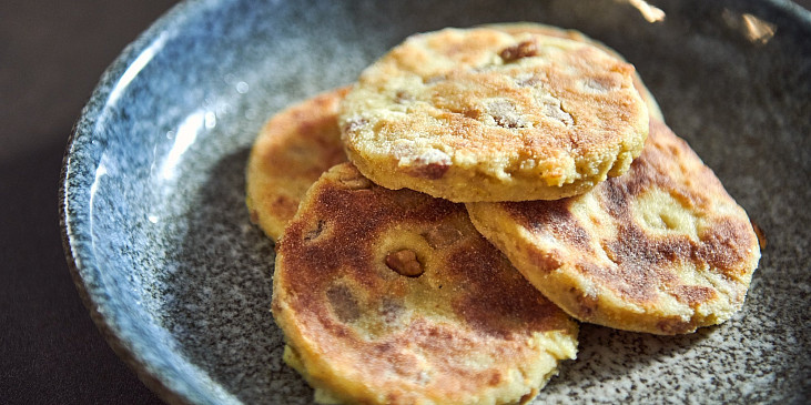 Bramborové placky se škvarky podle Honzy Punčocháře