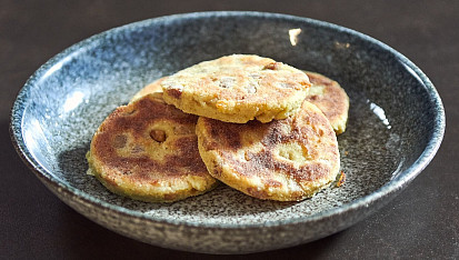 Bramborové placky se škvarky podle Honzy Punčocháře