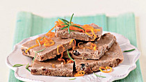 Italský kaštanový koláč