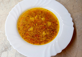 Kmínová s mrkví, bramborem a vejcem