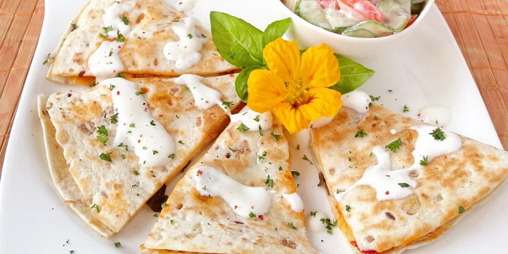 Kuřecí quesadilla