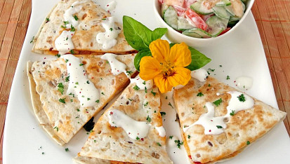 Kuřecí quesadilla