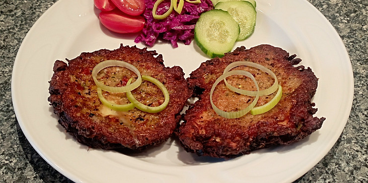 Kuřecí řízek v bramborovém těstíčku