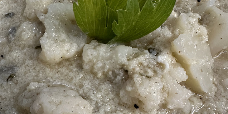 Květáková s krupicovým kapáním