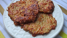 Květákové placičky pečené v troubě