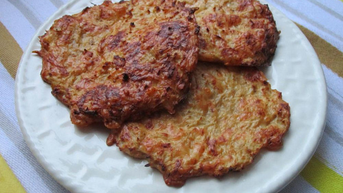 Květákové placičky pečené v troubě