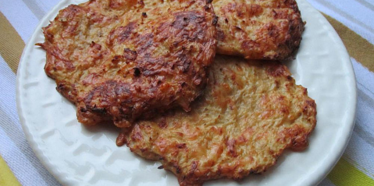 Květákové placičky pečené v troubě