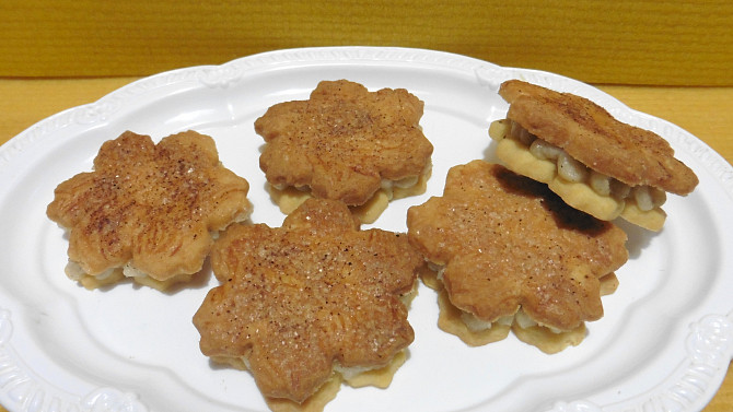 Linecké skořicové kytičky