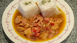 Masovo-zeleninová směs po mexicku