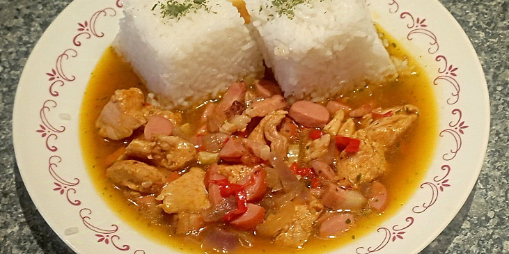 Masovo-zeleninová směs po mexicku