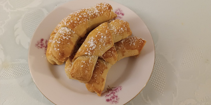 Ořechové svatomartinské rohlíčky s javorovým sirupem