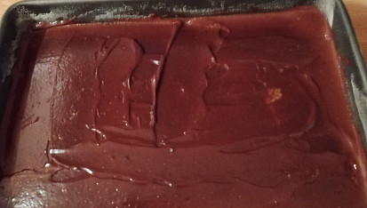 Rychlé ořechové řezy - hrnkové